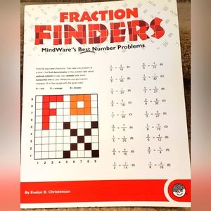 MindWare Fraction Finders Workbook by Evelyn B. Christensen (2008-12-24)